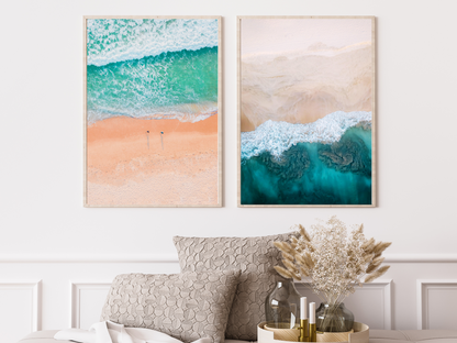 Set Of 9 Tropical Prints, Surf Wall Art Set, Beach Photo, Minimalist Coastal Wall Art, Ocean Decor, Palm Tree Print, Neutral Summer Wall Art